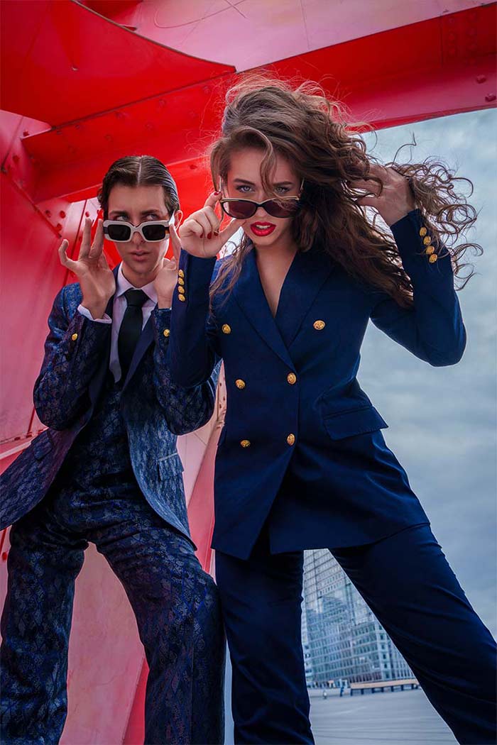 Photographe de Mode à Rennes - © Rodolphe Debyser - Mannequins : Lucas Carmona & Tiffany Mc Swaker. Edito Mode pour So Bad Magazine - Matilda Khan et Lords & Fools