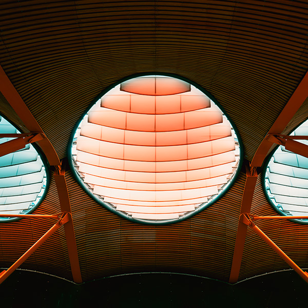 Photographie Couleur - Architecture Aéroport Madrid - © Rodolphe Debyser – Photographe Rennes